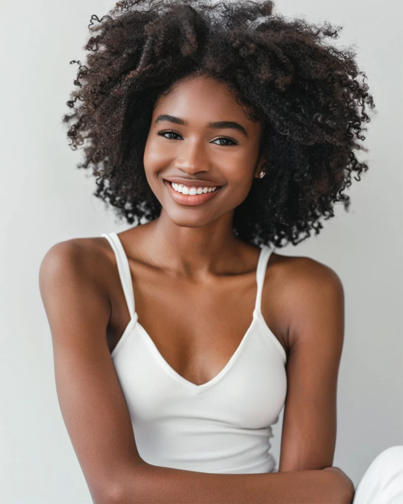 poudre de baobab cheveux crépus