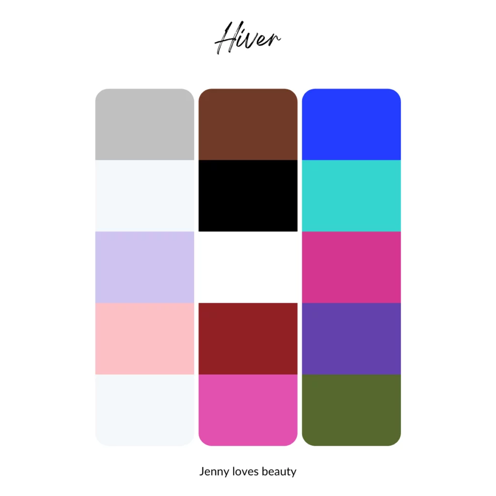 Colorimétrie hiver